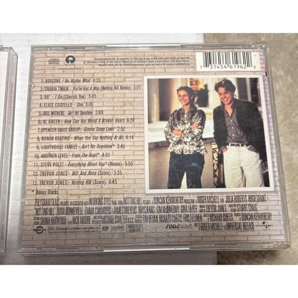 Runaway Bride & Notting Hill Soundtrack CDs Classic Romantic Movie Music - Picture 4 of 8